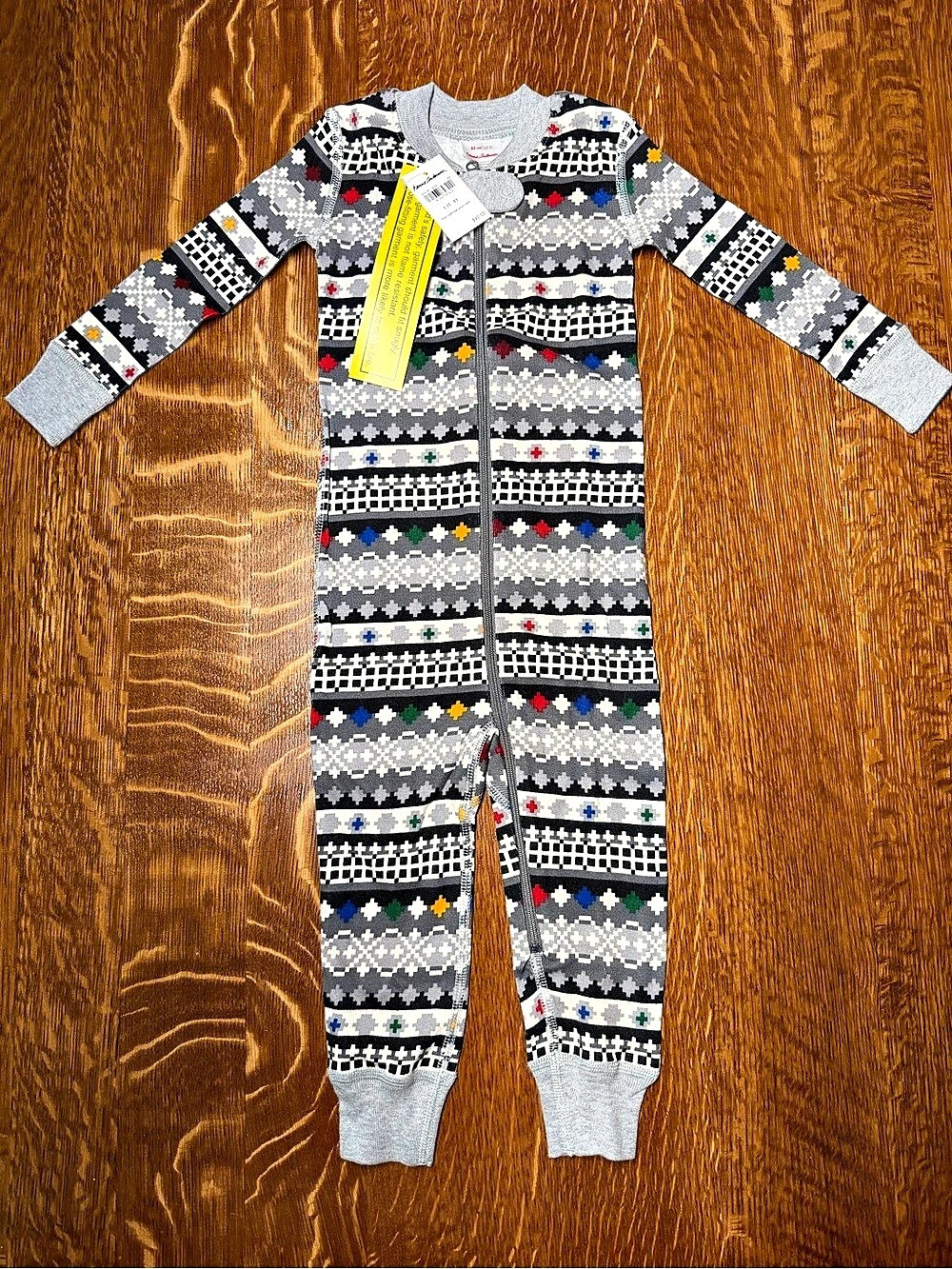 Hanna Andersson Baby Zip Sleeper Fairisle